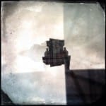 Multi exposed shot of the clock tower at the Royal Hospital Kilmainham