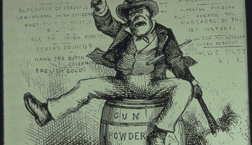 Anti-Irish Bigotry in Harper's Weekly. Thomas Nast or should that be "Nasty"?