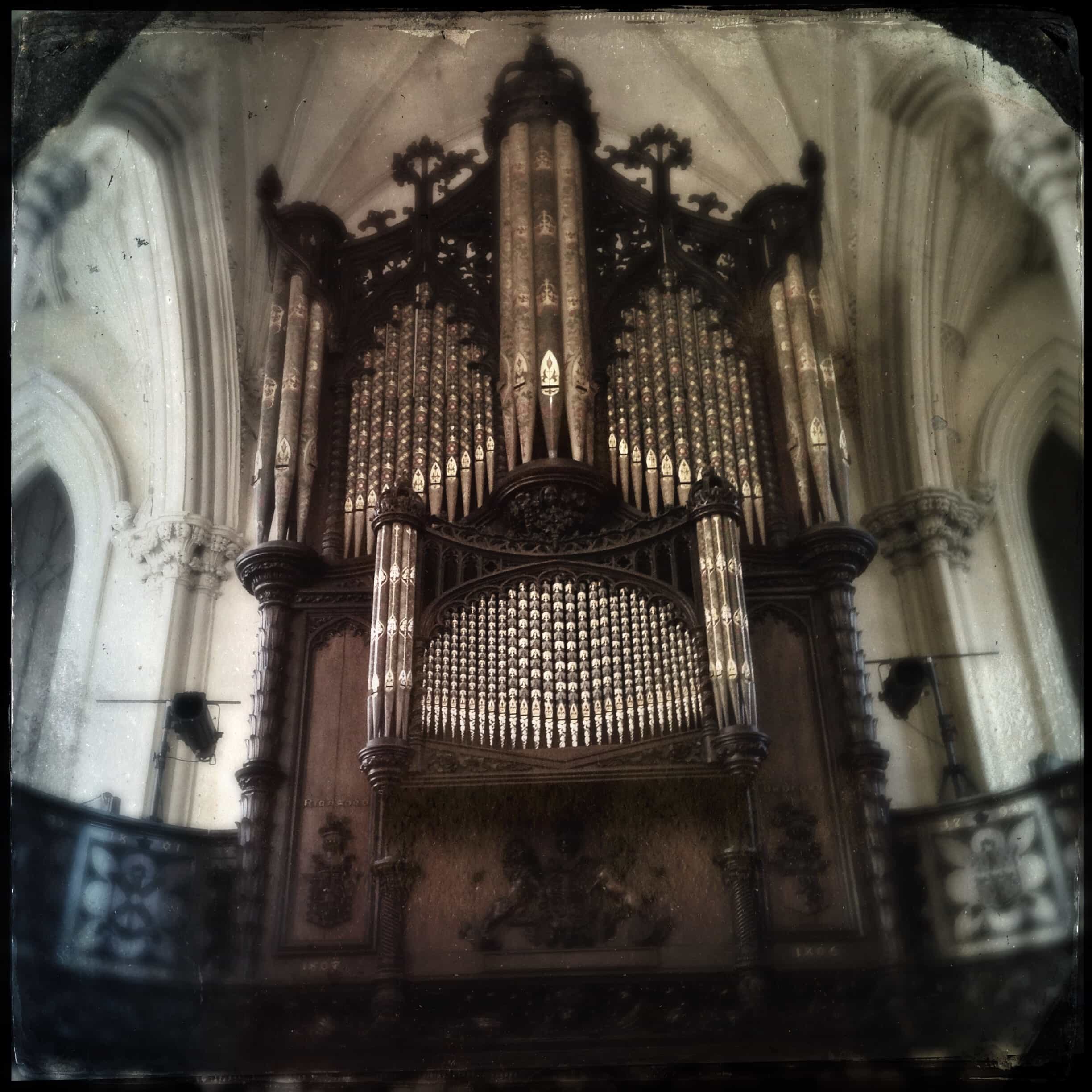 The organ in the Chapel Royal in Dublin Castle